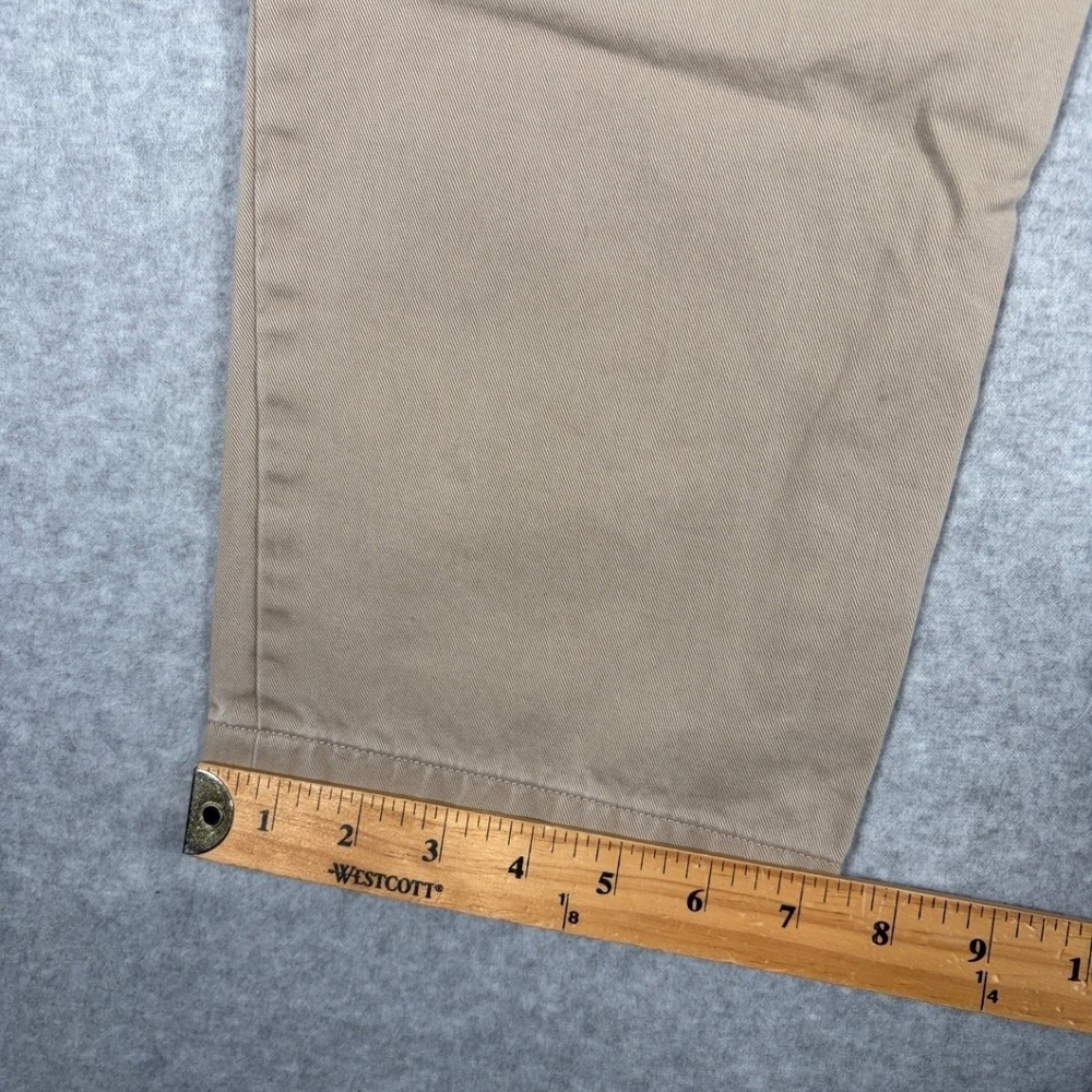 Polo Ralph Lauren Slim Fit Chino Pants Men 32x32 (Fits 31x30) Beige Khaki - Picture 7 of 9
